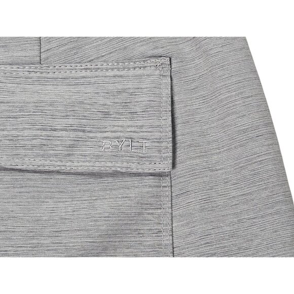 BYLT Premium Basics Kinetic Shorts Men’s Large 9.5" Light Gray Performance Chino - Picture 9 of 13